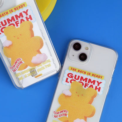 Loofah Gummy Phone Case (Clear/Tank Clear 透明/透明Tank款)