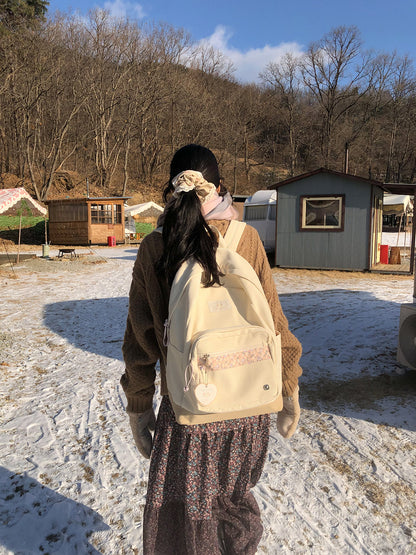 Ovuni Bon Voyage Backpack - Corduroy ivory