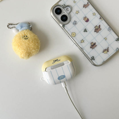 Second Morning 말 많은 세모 Airpods Case