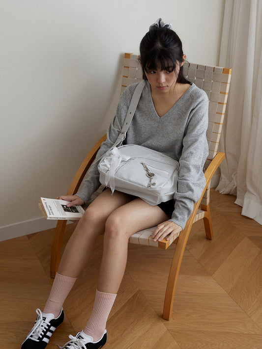 Ovuni Romantique Sneaker Crossbody Bag_Grey