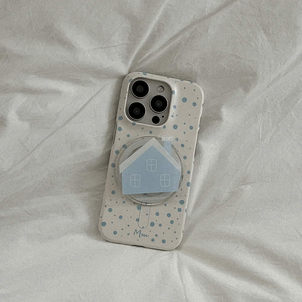 [mm] Snow Pattern Phone Case (Magsafe Hard)