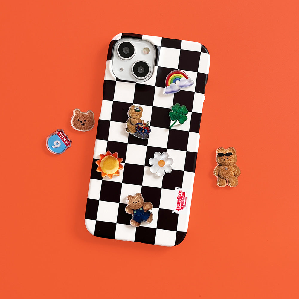 Theninemall Gummy DIY Acrylic Sticker Set (9P) – mydeermoon ☽ 韓國代購