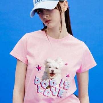 Waikei Dog Is Love Gooreum T-Shirts (3 Colors)