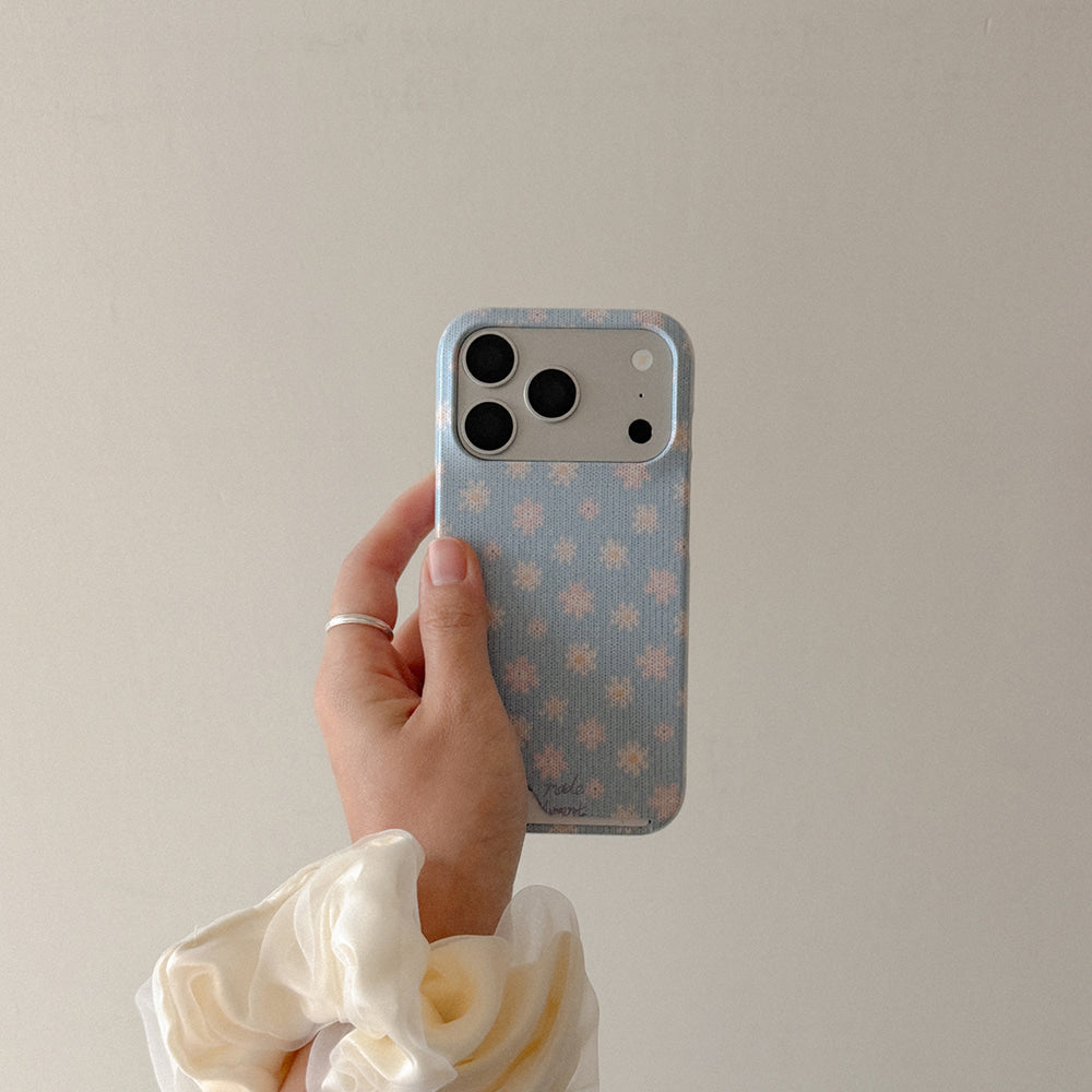 Cozy Flower Phone Case (Hard/Card Storage/Magsafe)