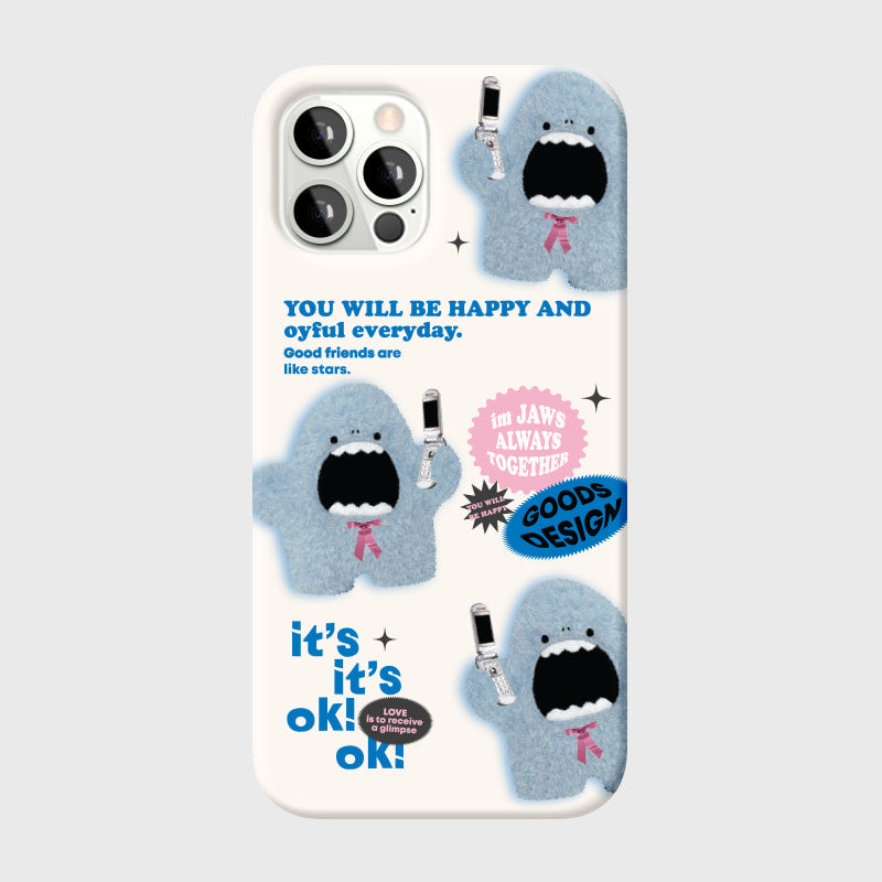 598 OK! Jaws Phone Case (Hard 普通硬殼)