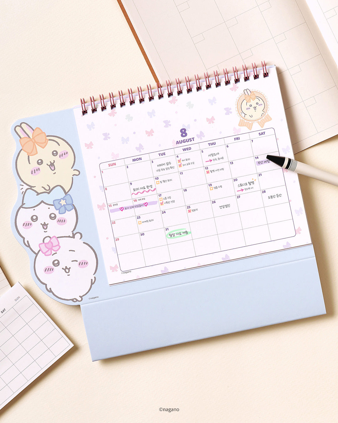 【預售】韓國Chiikawa 2027 Ribbon Calendar