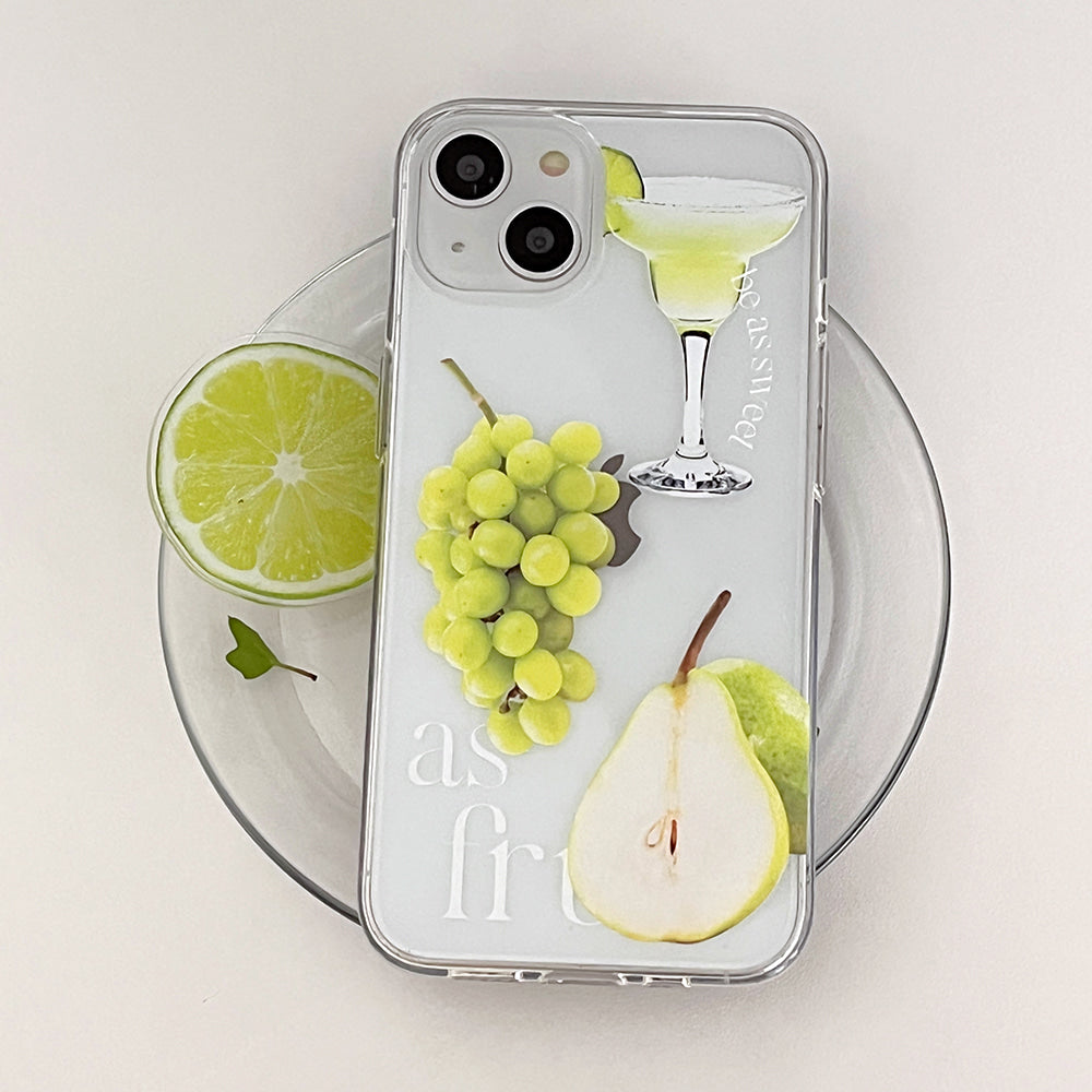 Sweet Fruits Phone Case (Clear/Tank 透明/透明Tank款)