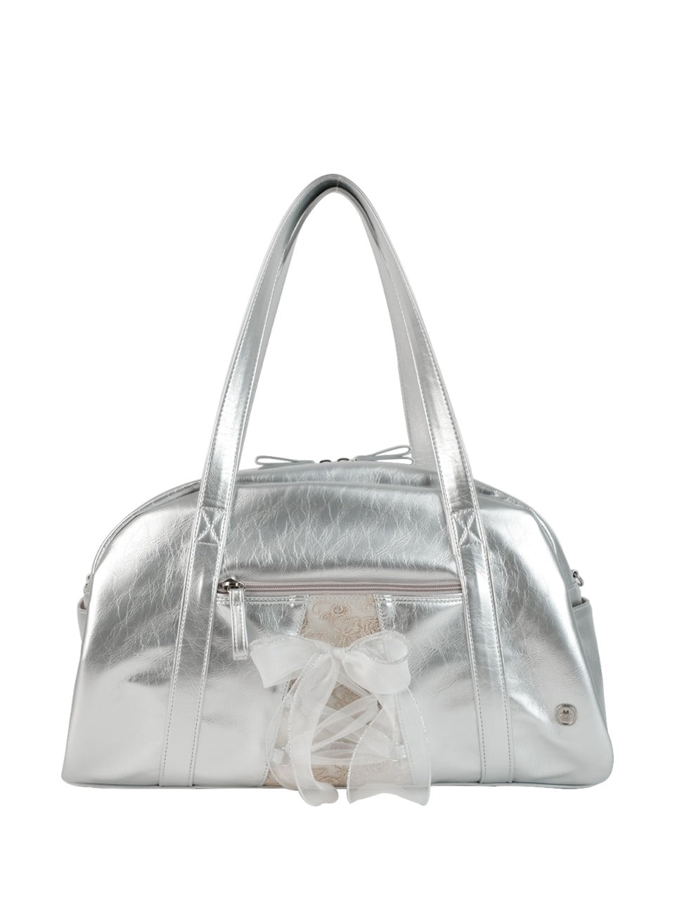 Ovuni Daily ribbon gym bag_silver