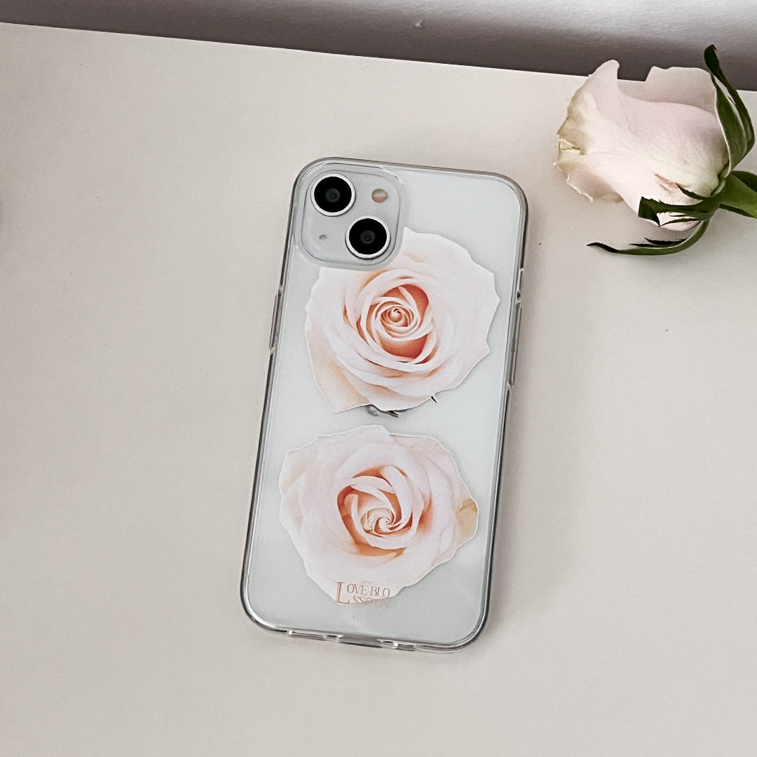 Love Blossoms Phone Case (Clear/Tank Clear/Clear card storage)