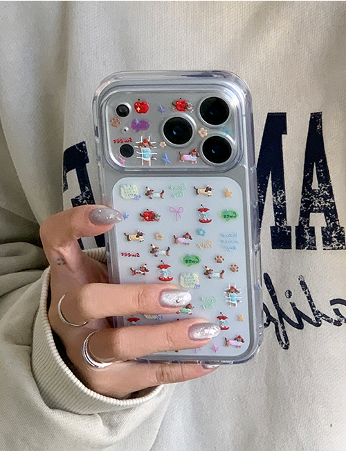 Earliner Camera Film Sticker Set_Apple Puppy 鏡頭貼+貼紙