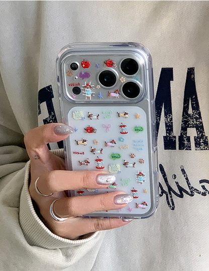 Earliner Camera Film Sticker Set_Apple Puppy 鏡頭貼+貼紙