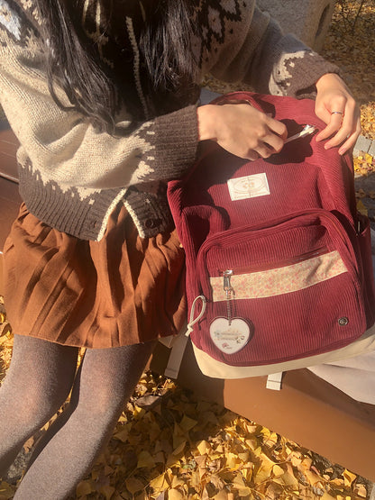 Ovuni Bon Voyage Backpack - Burgundy