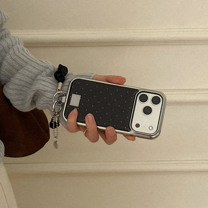 【Set】MM (Silver Bumper Case)+ Pure Silk 手機繩 (3色)