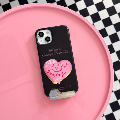 Gummy Donut Shop Phone Case (Hard/Card Storage) (4色)