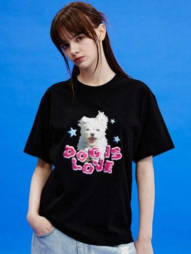 Waikei Dog Is Love Gooreum T-Shirts (3 Colors)