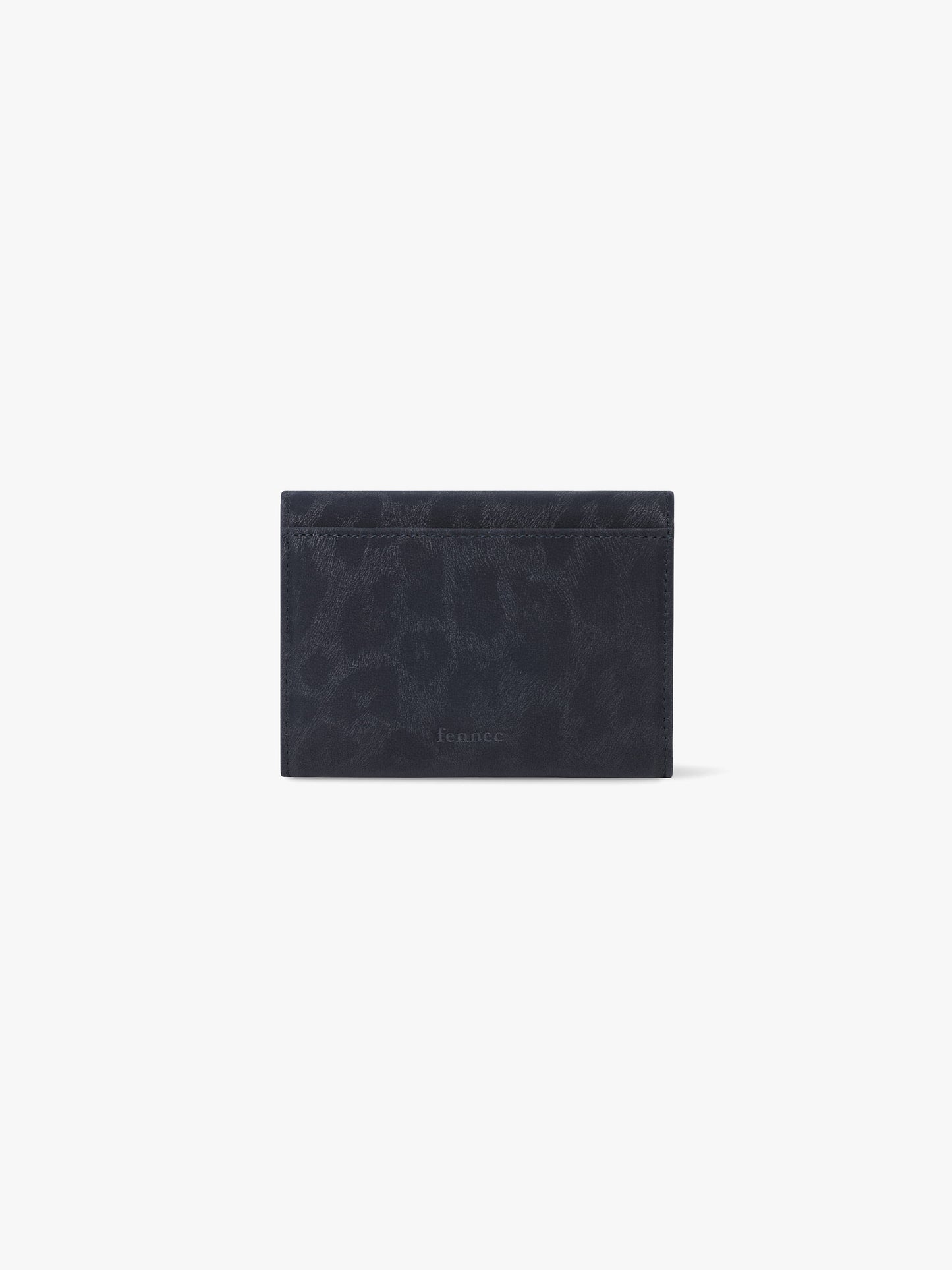Fennec Triangle Doco Wallet - Leopard Navy