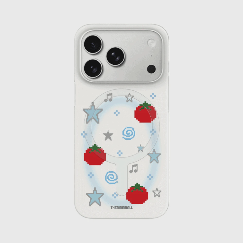 Tomato Pixel Phone Case (Hard/Card Storage/Magsafe)