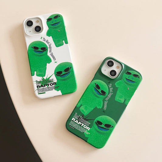 Pattern Bad Raptor Phone Case (Hard/Card Storage) (2色)