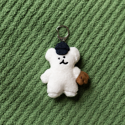 Dinotaeng Quokka Strike Flatfur Keyring (2款)