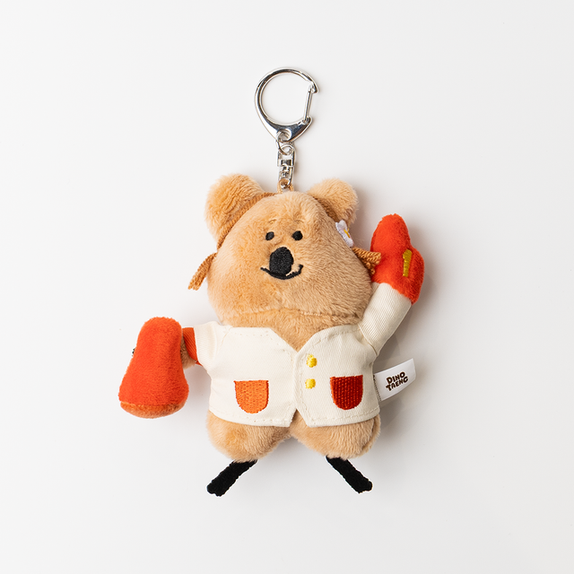 Dinotaeng Quokka Home Run Flatfur Keyring (5款)