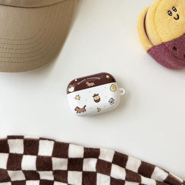 Second Morning 말 많은 세모 Airpods Case