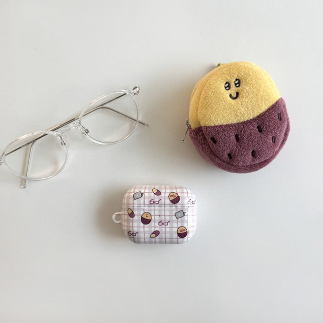 【新上架優惠🍋】Second Morning Glasses Checked Airpods Case