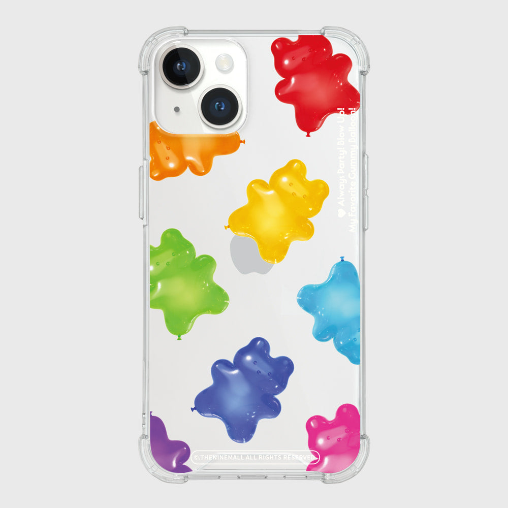 Rainbow Gummy Balloon Phone Case (Clear/Tank Clear 透明/透明Tank款)