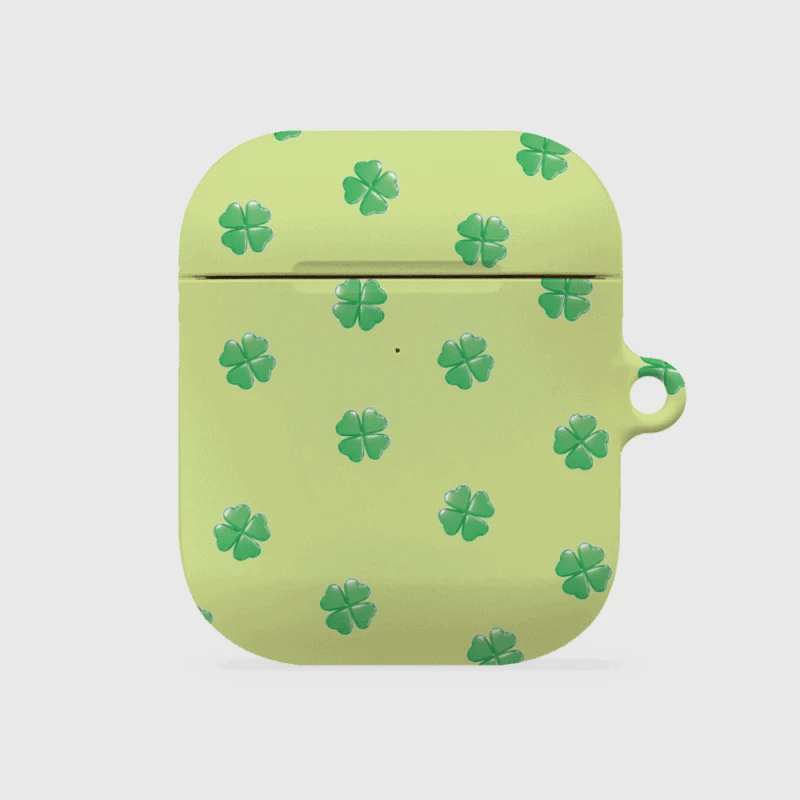 Mini Clover Pattern Airpods Case (Hard 硬殼)