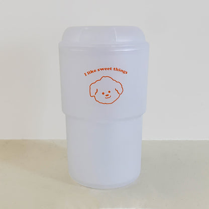 Theninemall Face Ppokku Tumbler (半透明)