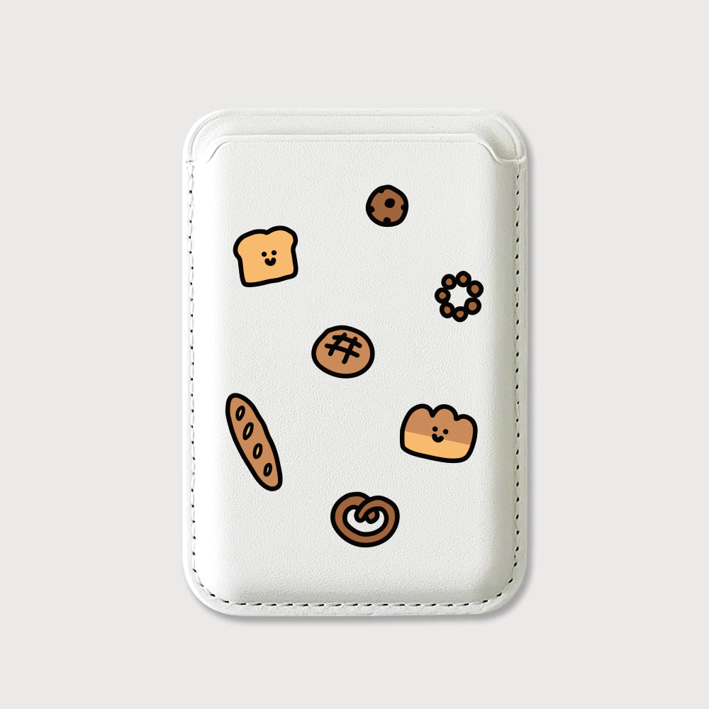 【85折加購✨】Cuter Bread Magsafe Card Wallet