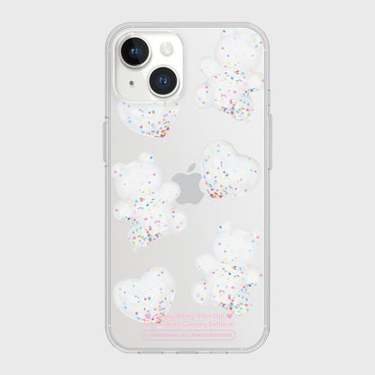 White Gummy Balloon Phone Case (Clear/Tank Clear 透明/透明Tank款