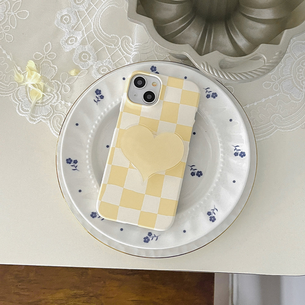 Coloring Yellow Phone Case (Hard/Card Storage) (6款)