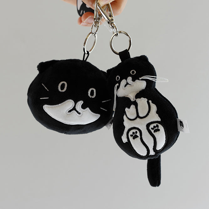 Huginn and Muninn Modaeri Face Keyring