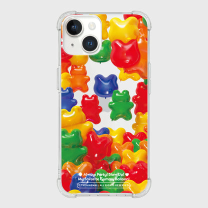 Pattern Balloon Party Phone Case (Clear/Tank Clear 透明/透明Tank款)