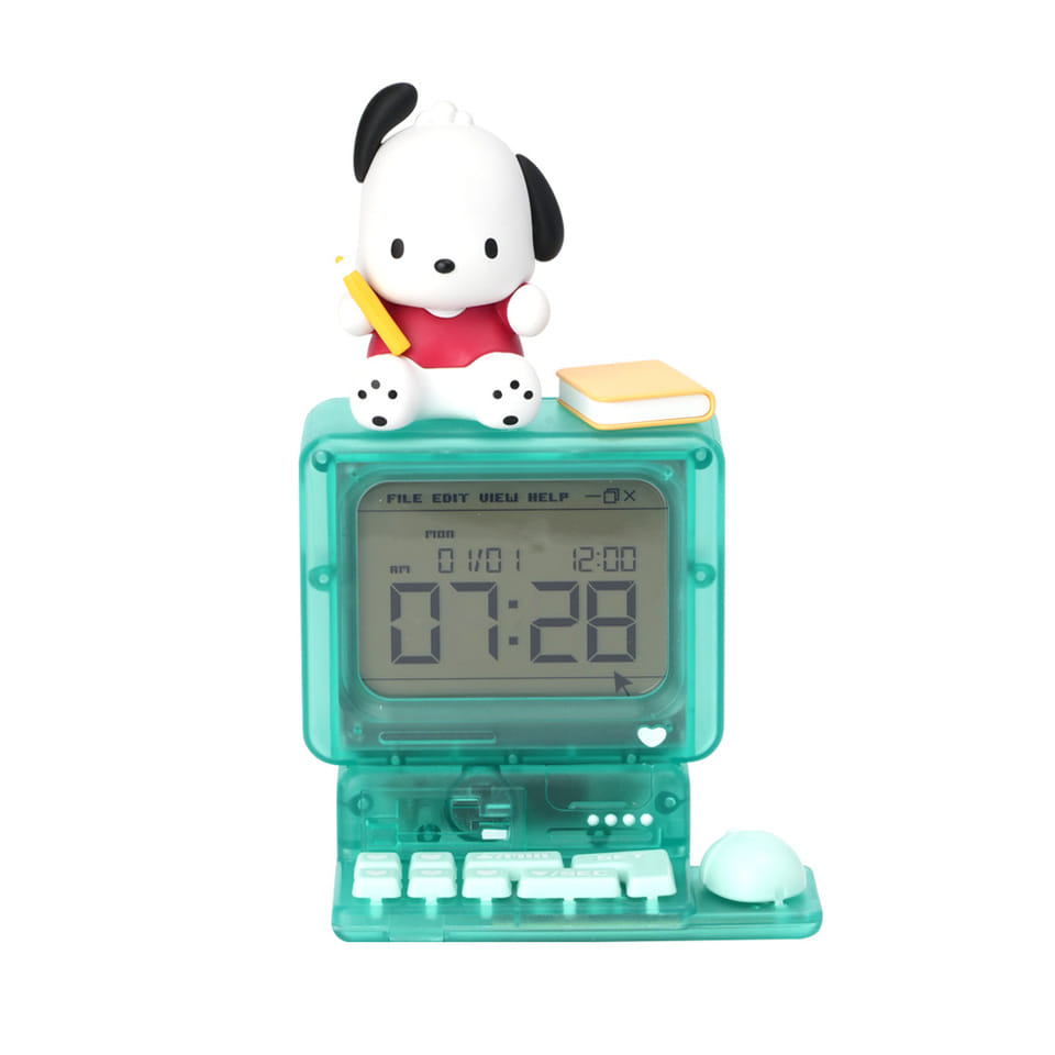 Sanrio Retro Computer Clock (5款)