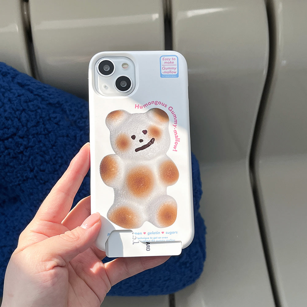 Humongous Gummy Mallow Phone Case (Hard/Card Storage) (2色)