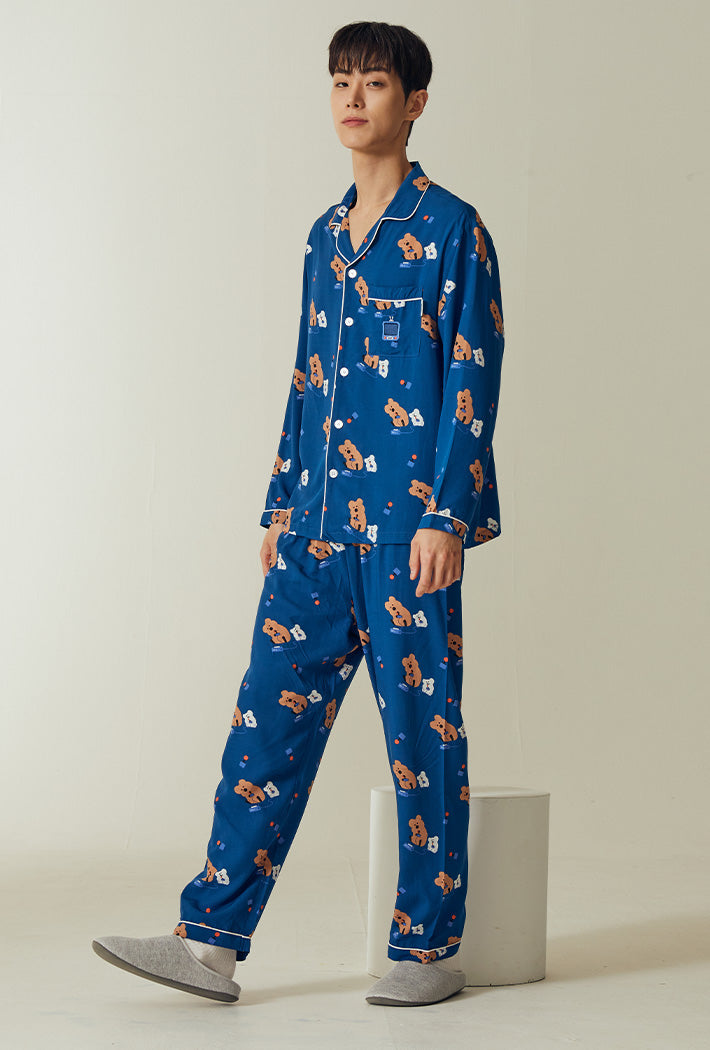 Dinotaeng Pajamas Set 長袖 冬季睡衣套裝