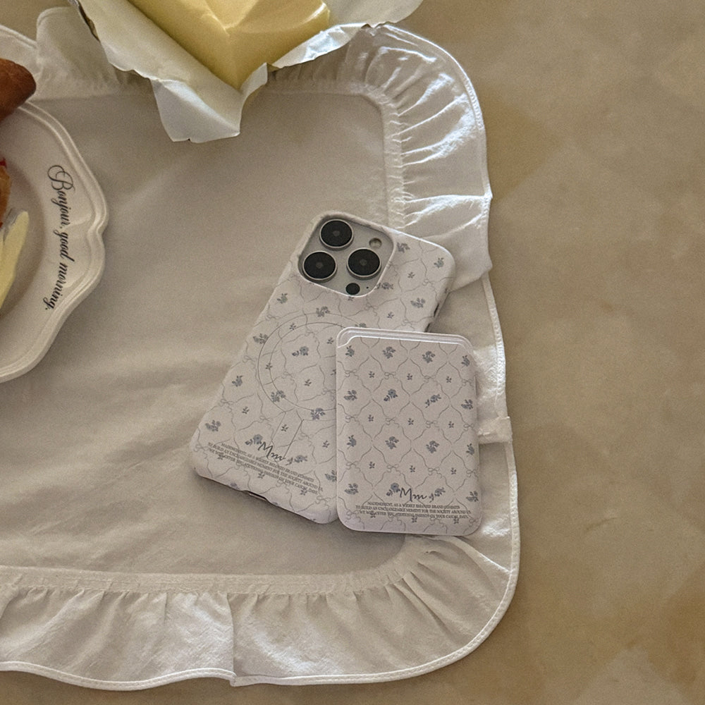 Classic Floral Phone Case (Hard/Card Storage/Magsafe)