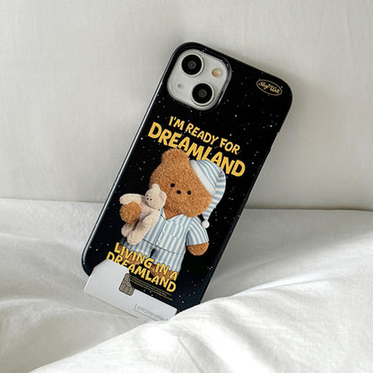 Dreamland Gummy Phone Case (Hard/Card Storage) (2色)