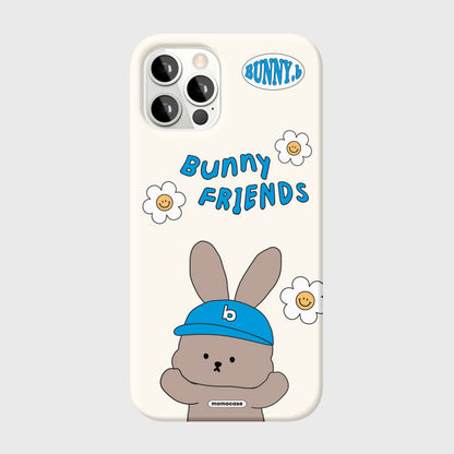 572 Blue F Bunny Phone Case (Hard 普通硬殼)