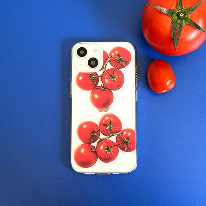 Red Tomato Phone Case (Clear/Tank 透明/透明Tank款)