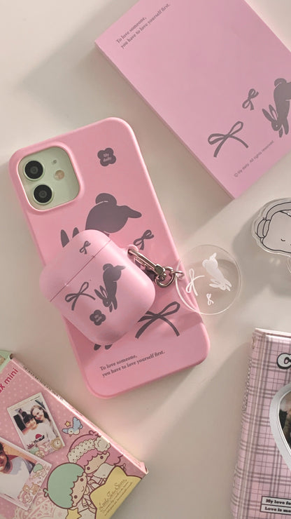 Lily Daily Vintage Rabbit Airpods Case (2色)