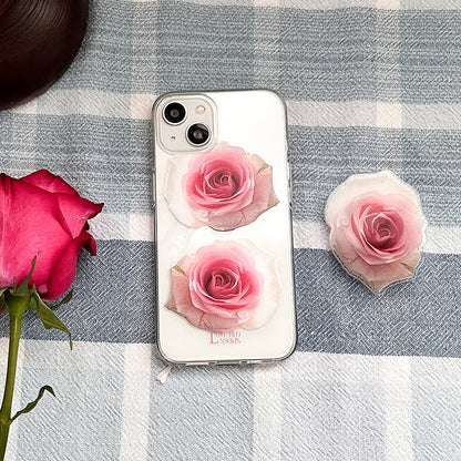 Love Blossoms Phone Case (Clear/Tank Clear/Clear card storage)