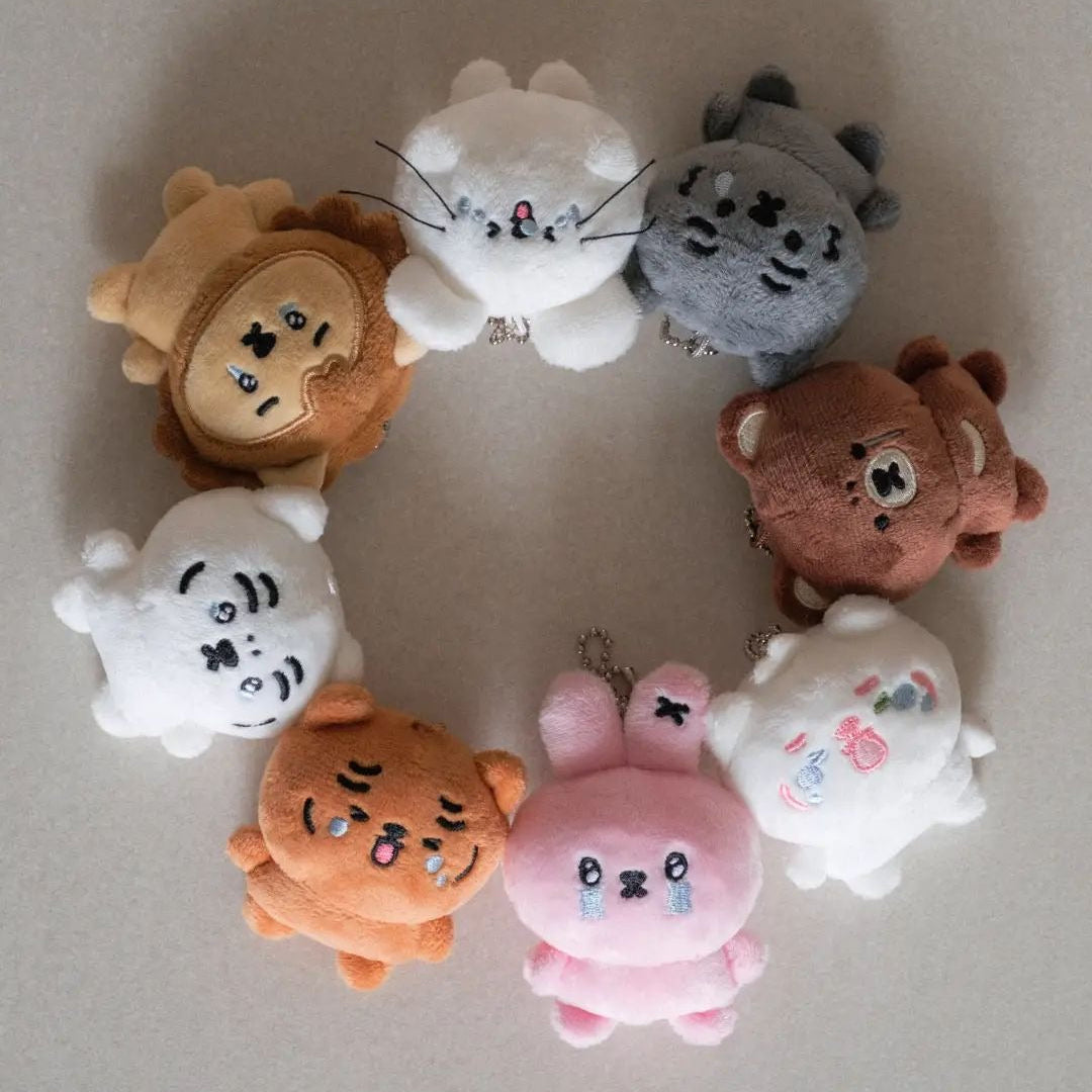 Muzik Tiger Teary Friends Mini Keyring (8款) 哭哭系列