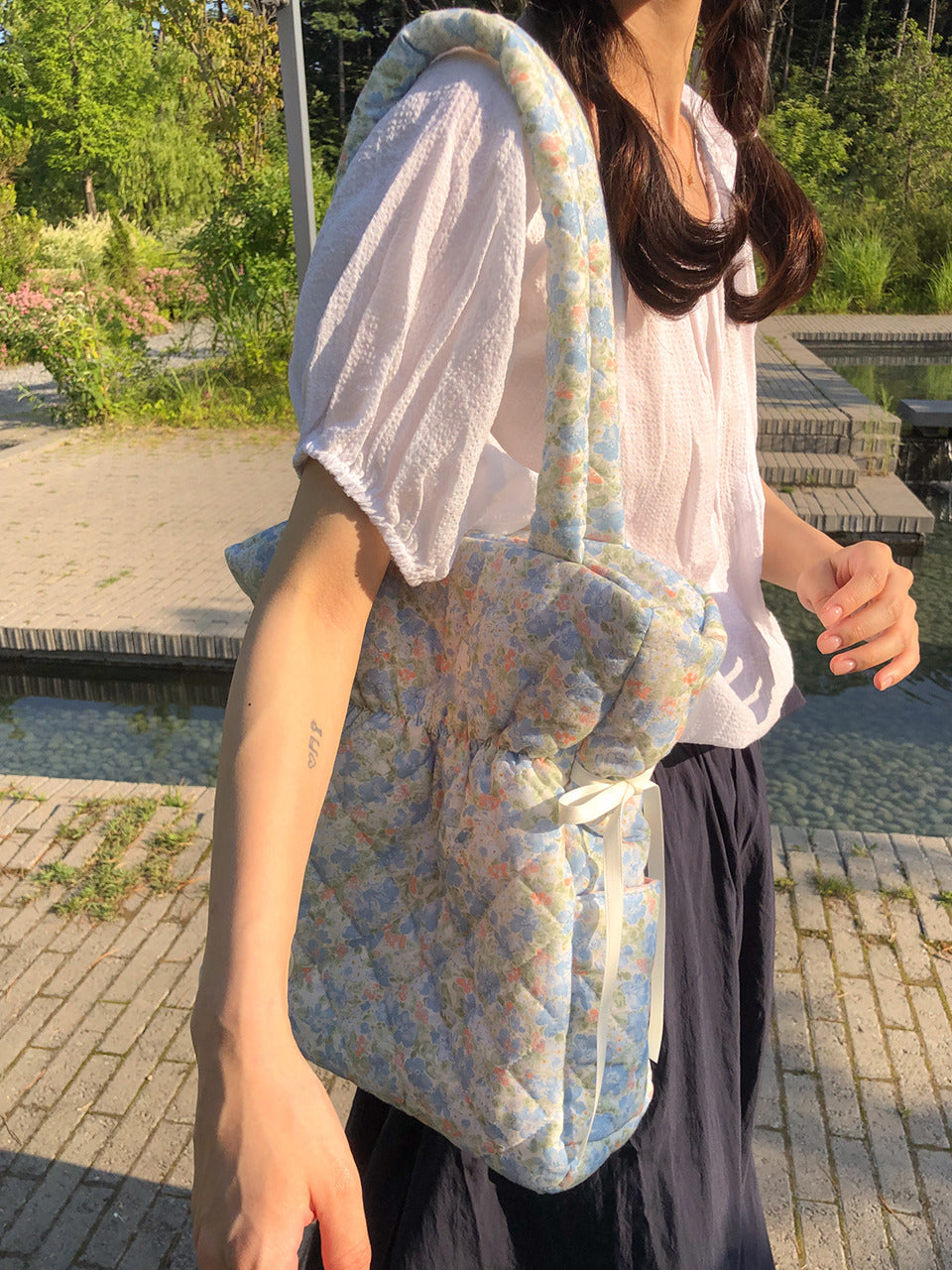 Ovuni Quilted Shopper Bag - 3色