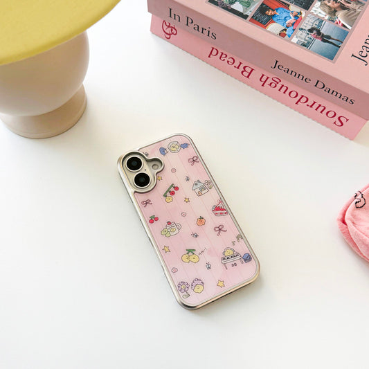 Second Morning Cherry Lemonade Case (Glass Silver Bumper)