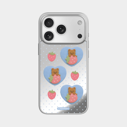 Gummy Sweet Berry Gummy Phone Case (Mirror silver bumper case)