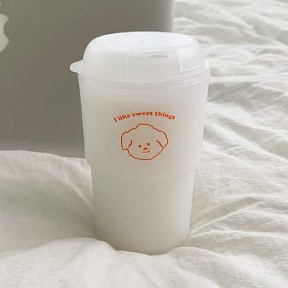 Theninemall Face Ppokku Tumbler (半透明)