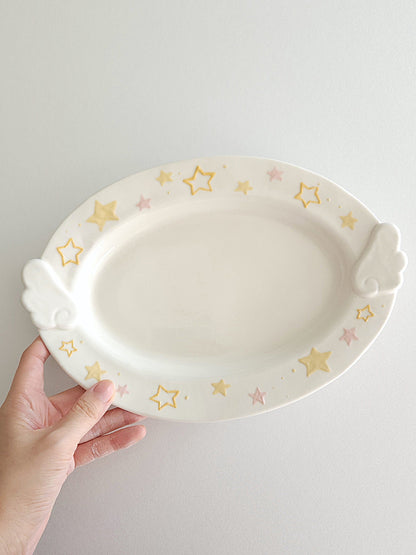 Muimi Pure Wing Ceramic Plate