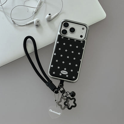 【Set】Star Sprinkle (Silver Bumper Case)+手機繩